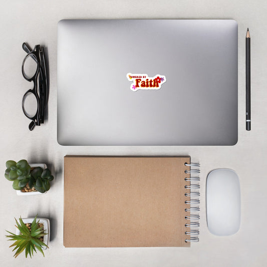 Groovy Powered by Faith® Sticker