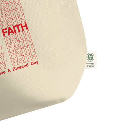 Powered by Faith Eco Tote Bag