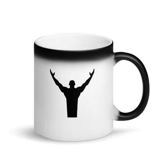 F.A.I.T.H Black Matte Mug