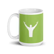 Load image into Gallery viewer, Groovy Powered by Faith Mug

