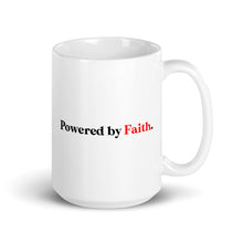 Load image into Gallery viewer, Powered by Faith Mug
