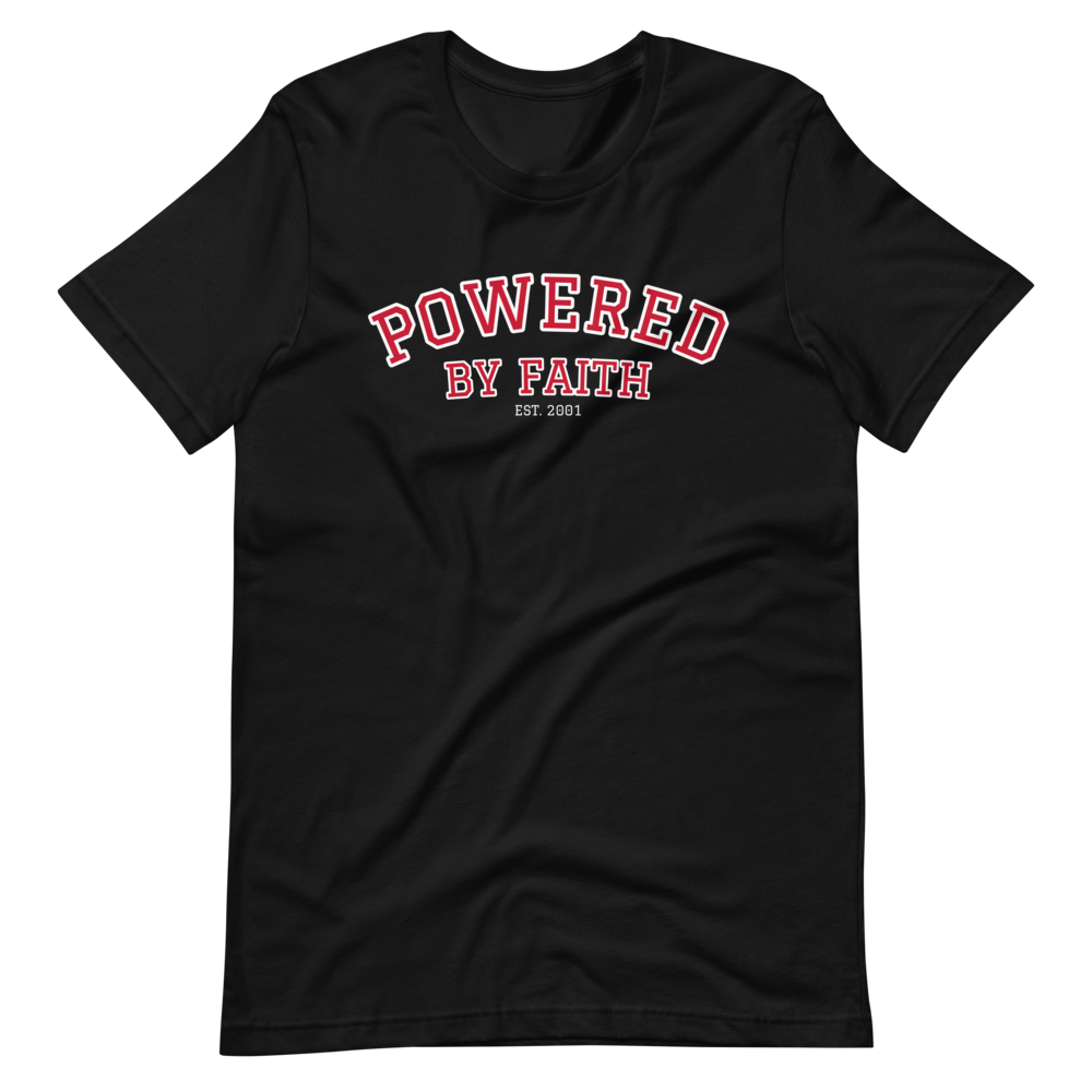Varsity Powered by Faith® Tee
