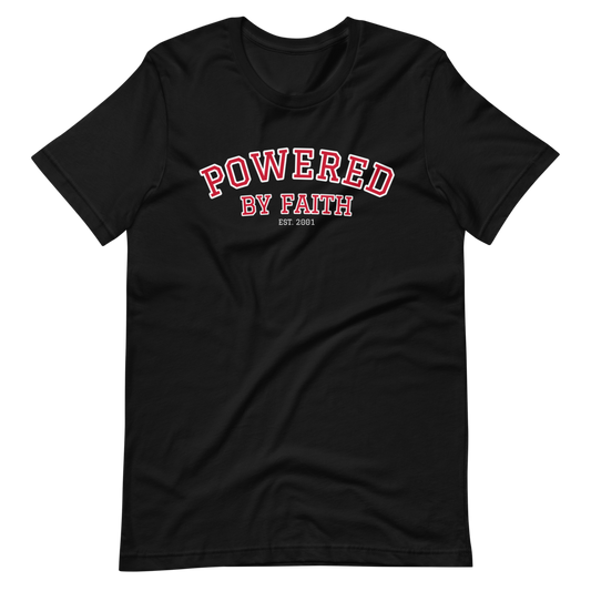 Varsity Powered by Faith® Tee