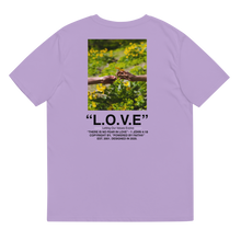 Load image into Gallery viewer, Unisex L.O.V.E Organic Cotton Tee
